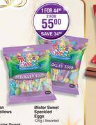 Dis-Chem Mister sweet speckled eggs assorted-125g offer
