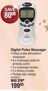 Dis-Chem Dquip digital pulse massager offer