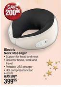 Dis-Chem Dquip electric neck massager offer