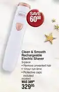 Dis-Chem Wahl clean 7 smooth rechargeable electric shaver 9 piece offer