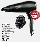 Dis-Chem Tresemme hair dryer + diffuser offer