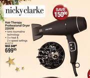 Nicky clarke hair therapy hair clearance dryer