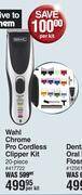 Dis-Chem Wahl chrome pro cordless clipper kit 20 piece-per kit offer