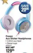 Disney frozen aux sticker headphones 440311disney
