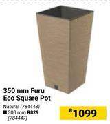 Builders Warehouse 350mm furu eco square pot (natural) 784448 offer