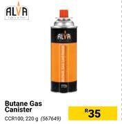 Builders Warehouse Alva butane gas canister ccr100 567649-220g offer