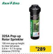 Builders Warehouse Rain bird 32sa pop up rotor sprinkler offer