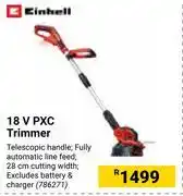 Einhell 18v pxc trimmer