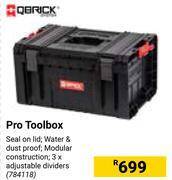 Builders Warehouse Q-brick pro toolbox offer