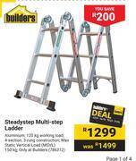 Builders Warehouse Builders steadystep multi-step ladder offer