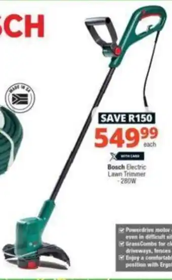 Bosch Electric Lawn Trimmer 280W