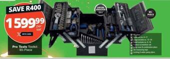 Checkers Pro Tools Toolkit 85-Piece offer