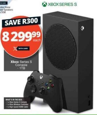 Checkers Xbox Series S Console 1TB offer