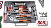 AutoZone Auto kraft 40 pce tool set fed.vtk040-per set offer