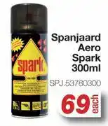 Spanjaard aero spark spj.53780300-300ml each