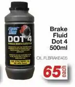 Brake fluid dot 4 oil.flbrake405-500ml each