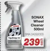 Sonax wheel cleaner snx.04292000-500ml each