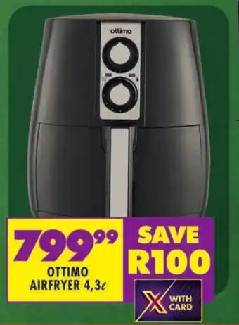 Shoprite OTTIMO AIRFRYER 4,3L offer