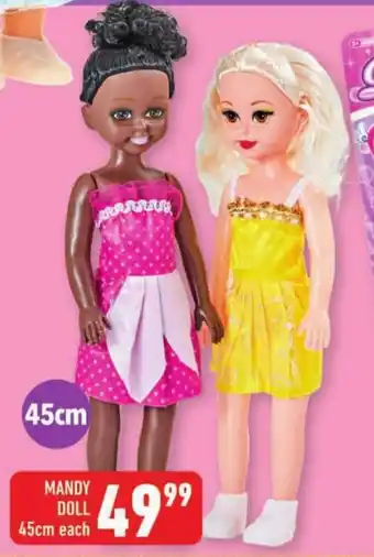 MANDY DOLL 45cm each