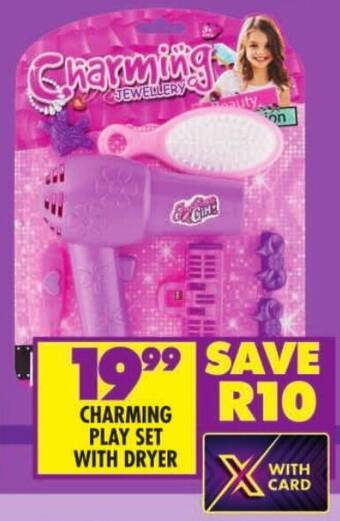 Shoprite CHARMING PLAY SET WITH DRYER offer