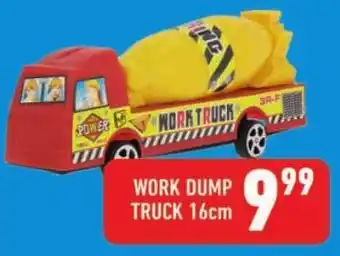 Shoprite WORK DUMP TRUCK 16cm offer