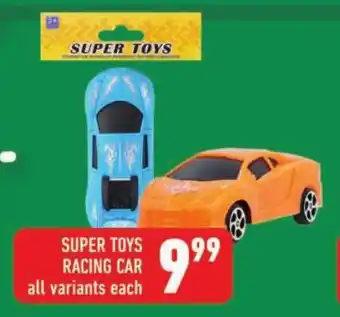 SUPER TOYS RACING CAR all variants each