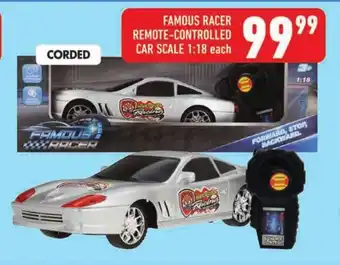 FAMOUS RACER REMOTE-CONTROLLED CAR