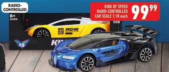 Shoprite KING OF SPEED RADIO-CONTROLLED CAR offer