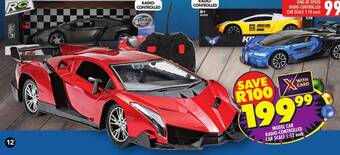 Shoprite MODEL CAR RADIO-CONTROLLED CAR offer