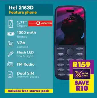 Shoprite Itel 2163D Feature phone offer