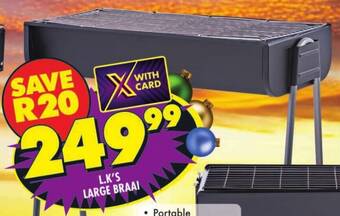 Shoprite L.K'S LARGE BRAAI offer