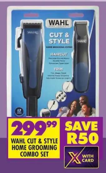 Shoprite WAHL CUT & STYLE HOME GROOMING COMBO SET offer