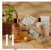 Private label wild honey jasmine & white musk bath set