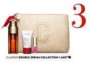 Edgars Clarins double serum collection offer