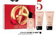 Edgars Armani si set-per set offer