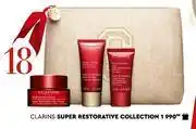 Clarins super restorative collection