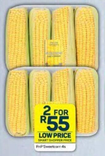 Pick n Pay PnP Sweetcorn 4s offer