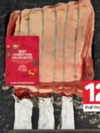 PnP Prime Rib Roast Bone-in