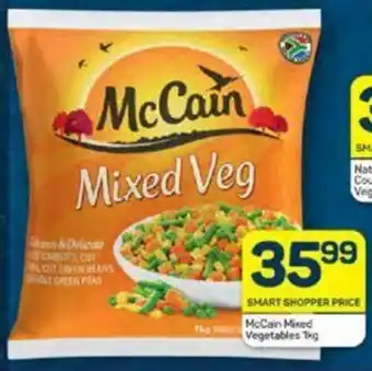 Pick n Pay McCain Mixed Vegetables 1kg offer