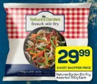 Pick n Pay Natures Garden Stir Fry Assorted 700g Each offer