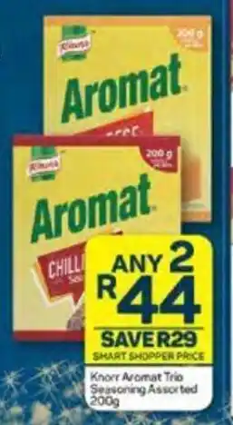 Pick n Pay Knorr Aromat Trio Seasoning Assorted 200g offer
