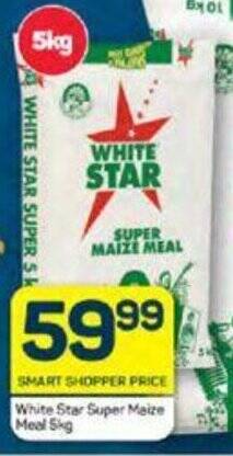 Pick n Pay White Star Super Maize Meal 5kg offer