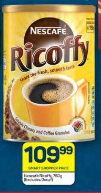 Pick n Pay Nescafe Ricoffy 750g offer