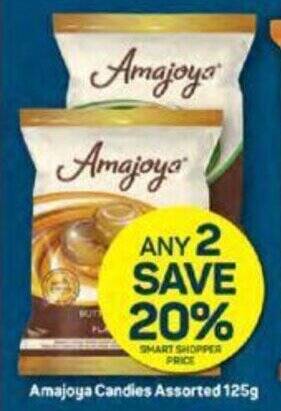 Pick n Pay Amajoya Candies Assorted 125g offer