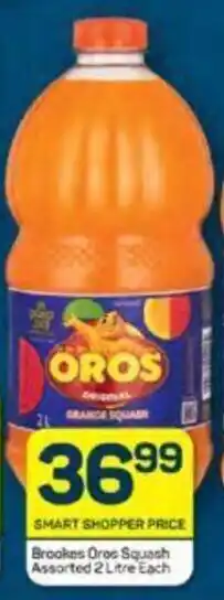 Brookes Oros Squash Assorted 2 Litre Each