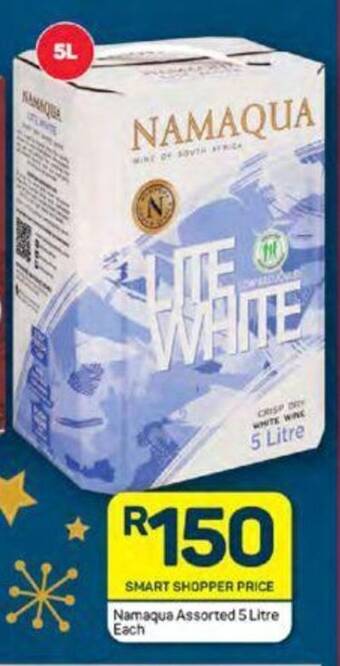 Pick n Pay Namaqua Assorted 5 Litre Each offer