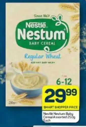 Pick n Pay Nestle Nestum Baby Cereal Assorted 250g Each offer