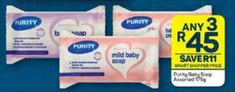Pick n Pay Purity Baby Soap Assorted 175g offer