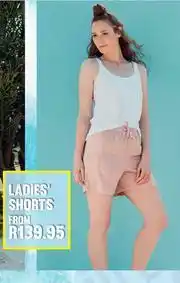 The Hub Ladies Shorts offer