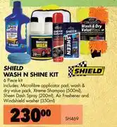 Midas Shield 6 piece wash n shine kit sh469 offer